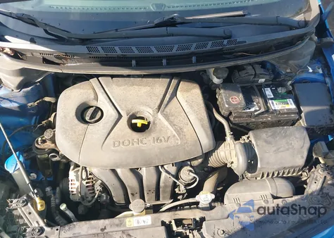 2014 Kia Forte Lx z USA, uszkodzony, nr VIN KNAFX4A6XE5135476